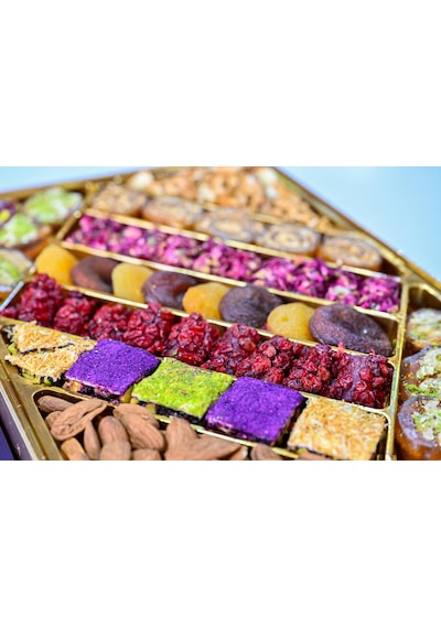 Tadım Dünyası Lüx Karışık Hediyelik Kuruyemiş & Lokum 850 Gr 103