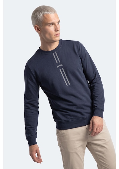 Slazenger Gabıno I Erkek Lacivert Sweatshırt