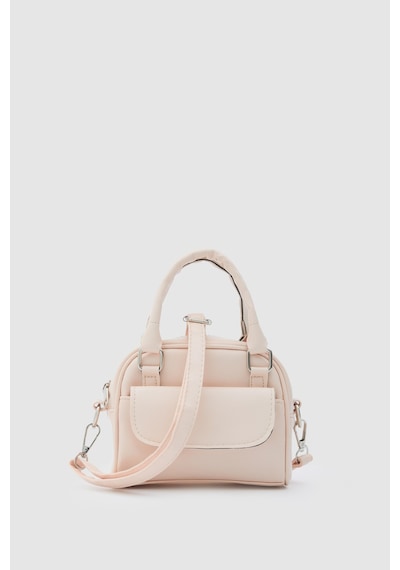 Shule Bags Nala Mini Retro Çapraz Çanta Pudra Pembe Pudra