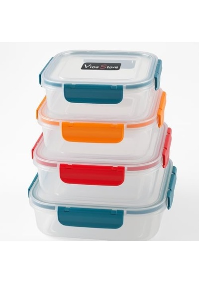 4 Lü Kilitli Saklama Kabı Seti Sızdırmaz Kapaklı, Farklı Boy Ve Renklerde, Bpa İçermez, Plastik Gıda Saklama Kutusu 2150 Ml- 1300 Ml - 700 Ml - 300 Ml Kırmızı 4 Lü Kilitli Saklama Kabı Seti Sızdırmaz Kapaklı, Farklı Boy Ve Renklerde, Bpa İçermez, Plastik Gıda Saklama Kutusu 2150 Ml- 1300 Ml - 700 Ml - 300 Ml Kırmızı