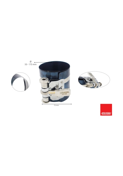 Ceta Form 53-175 Mm Piston Segman Çemberi N16-1002