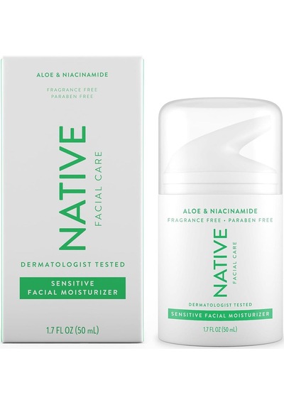 Native Aloe Vera Ve Niacinamide Hassas Yüz Nemlendirici 50ml
