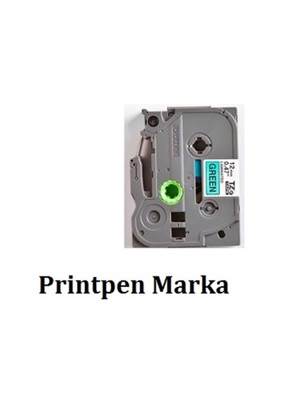 Brother Tz Serisi Yeşil Etikete Siyah 12Tze731 12Mmx8M Printpen