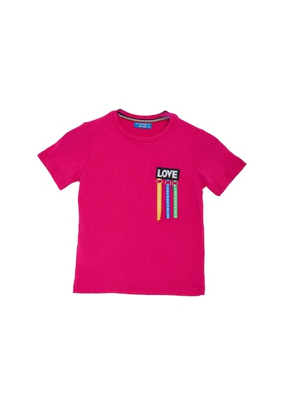 Alexandergardi Alexandergardı Çocuk Bisiklet Yaka T-shirt C22-ts01 Fuşya