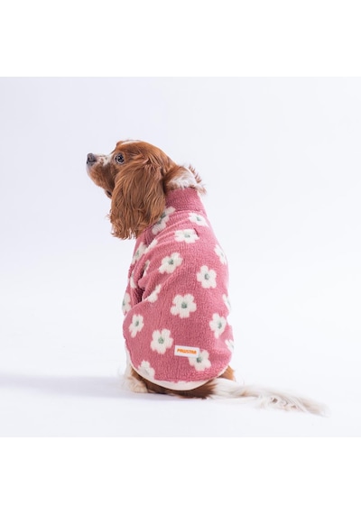 Avenra Bloom Ceket Çiçek Desenli Batik Kedi Köpek Ceketi Kedi Köpek Kıyafeti Kedi Köpek Elbisesi