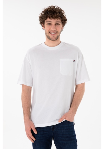 U.S. Polo Assn. Erkek Comfort Fit Bisiklet Yaka Beyaz Tişört 50305990-VR013 U.S. Polo Assn. Erkek Comfort Fit Bisiklet Yaka Beyaz Tişört 50305990-VR013