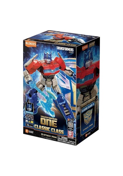 Blokees Transformers Işıklı Optimus Prime Figür Hareketli Eklem Led Göğüs Gözler Resmi Lisans Model