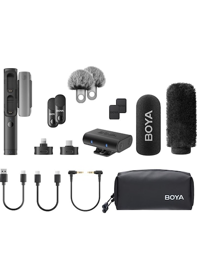 Boya Magic Al-powered Transformable Mini Wireless Mikrofon - Sku02