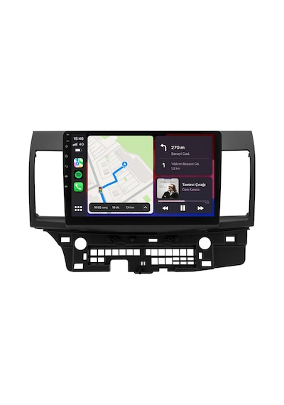 Mitsubishi Lancer 2008-2017 Android Multimedya Carplay Android Auto Navigasyon 6gb Ram 64gb 10"