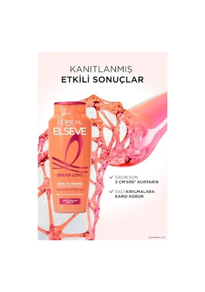 L'oreal Paris Dream Long Onarıcı Bakım Şampuanı 400 Ml