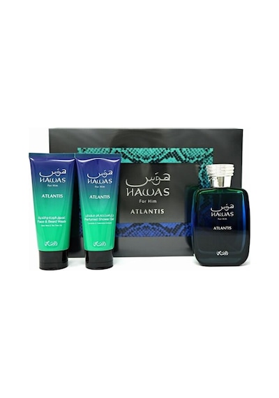 Rasasi Hawas For Him Atlantis Edp 100 Ml Erkek Parfüm Seti Aromatik