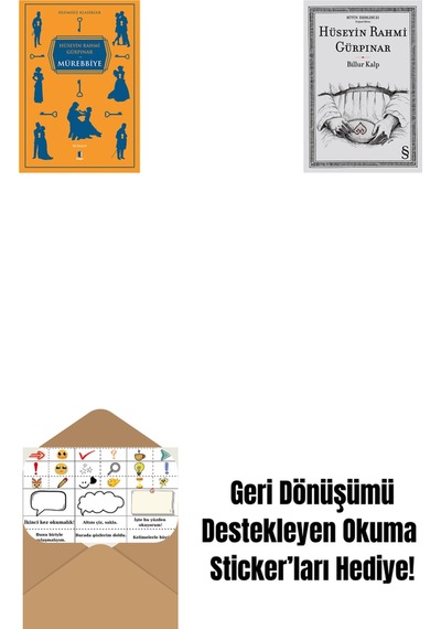 Mürebbiye + Billur Kalp + Okuma Sticker'ları