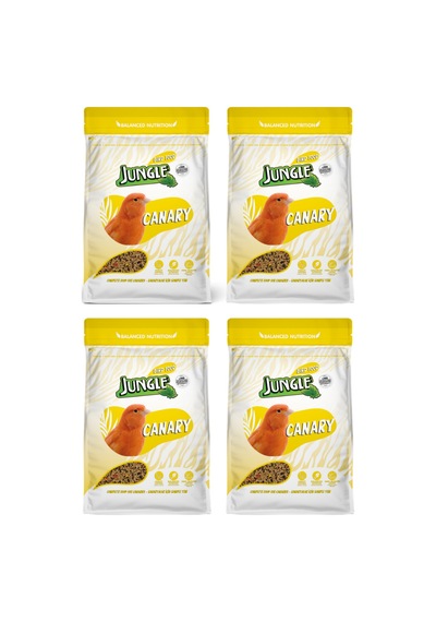 4lü Kanarya Yemi Yüksek Vitaminli Zengin İçerik 400 Gr X 4 Adet