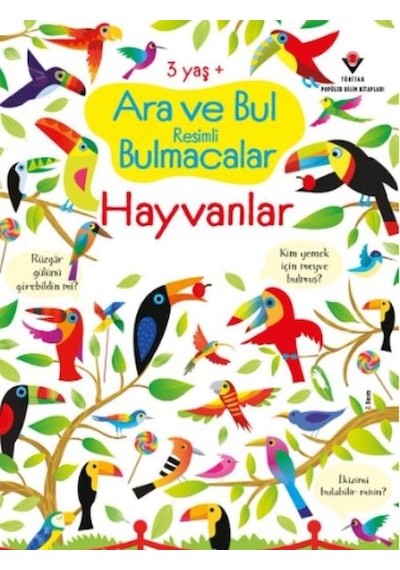 Ara Ve Bul Resimli Bulmacalar - Hayvanlar - Glob-672015
