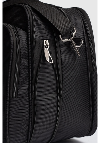 Strong Bag 15.6" İnç Körüklü Evrak Bilgisayar Notebook Laptop Çantası Kse01 Siyah Siyah