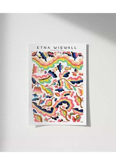 Çerçevesiz Poster Etna Wiswall Kolka