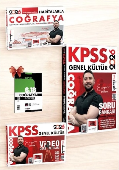 2026 Kpss Genel Kültür Coğrafya Soru - Coğrafya Video Ders-haritalarla Coğrafya Seti Engin Eraydın