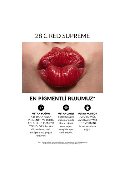 Ultra Kremsi Ruj - Red Supreme 0