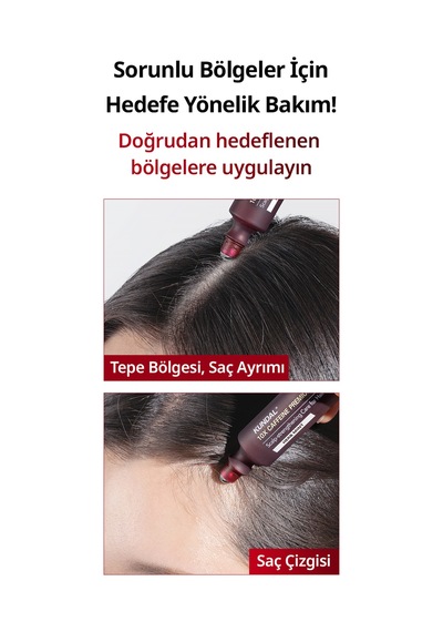 Dökülme Karşıtı Bakım Seti Kundal 10x Caffeine Strengthening Scalp Serum Gift Set