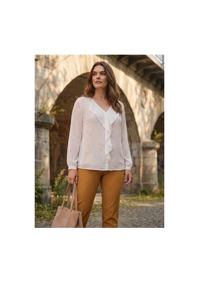 Hanezza Kadın Büyük Beden Önü Fırfır Detaylı Beyaz 42-54 Silky Şifon Bluz Iç Askılı Bluz Ile Gönderilir Beyaz - 30872078 Beyaz Hanezza Kadın Büyük Beden Önü Fırfır Detaylı Beyaz 42-54 Silky Şifon Bluz Iç Askılı Bluz Ile Gönderilir Beyaz - 30872078 Beyaz
