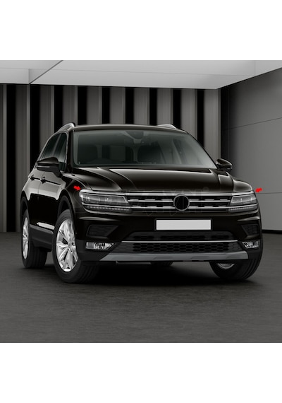 S-Dizayn Vw Tiguan Krom Far Üst Çıtası 3 Prç. 2016-2020