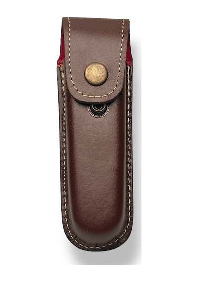 No:5 Kahverengi Deri Çakı Kılıfı Bıçak Kılıfı Kapalı Hali 11cm - 14cm Arası Çakılar İçindir Kahverengi