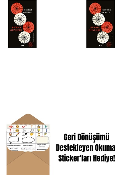 Burma Günleri Ciltli + Burma Günleri + Okuma Sticker'ları