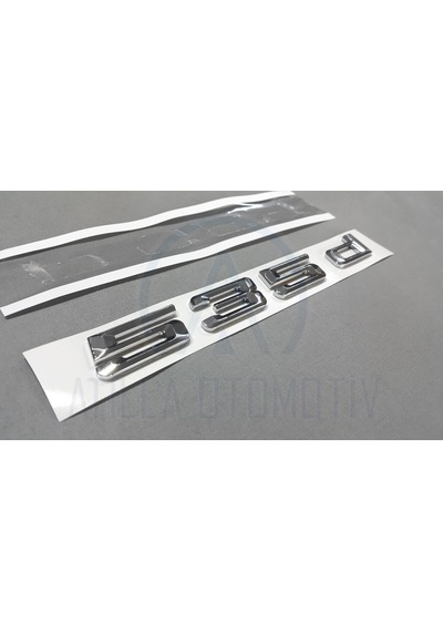 BMW 5 SERİSİ E60 F10 F11 535D BAGAJ YAZISI KROM