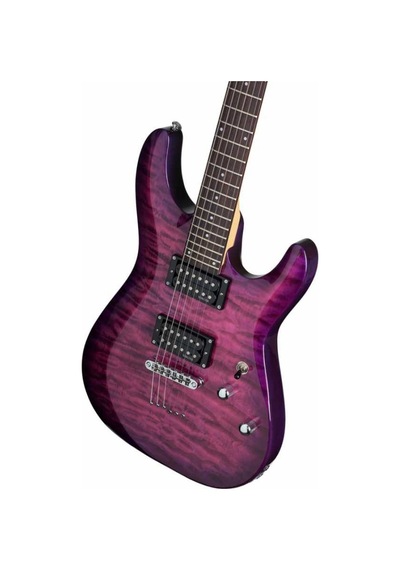 Schecter C-6 Plus Elektro Gitar (Electric Magenta)