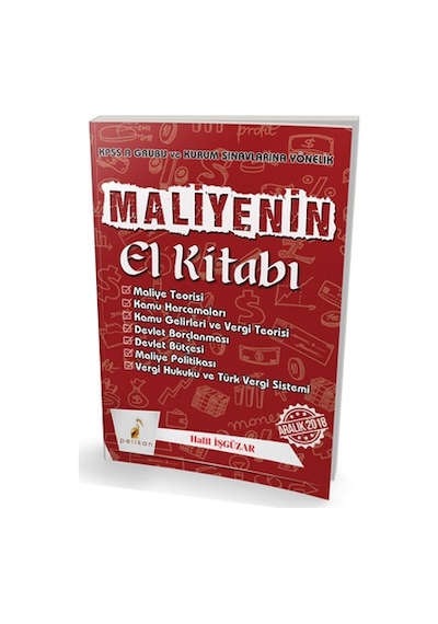 Maliyenin El Kitabı Kpss A Ve Kurum Sınavlarına Yönelik Konu
