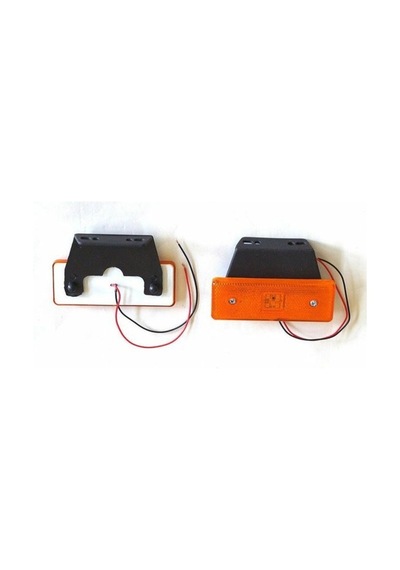 Dorse Yan Kasa Led Lamba 12V Sarı E Belgeli 5 Adet
