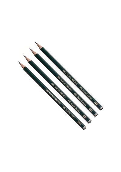 Faber-castell 9000 Dereceli Kurşun Kalem 5h 124-Pembe