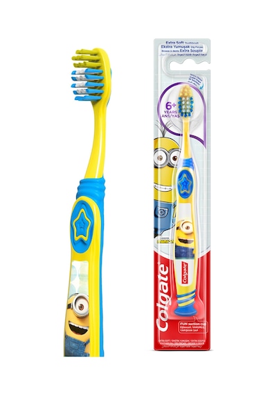 Colgate Minions 6+ Yaş Ekstra Yumuşak Çocuk Diş Fırçası 3 Adet