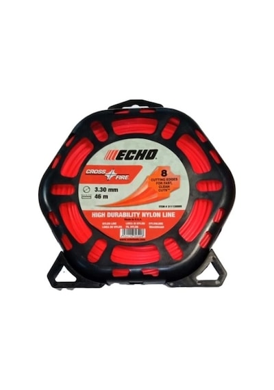 Echo Misina 3.3mm 46metre 8 Köşe Turuncu