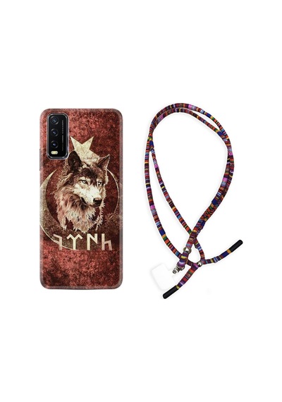 Vivo Y20S Kılıf Rasta Boyun Askılı Göktürk 3 1412