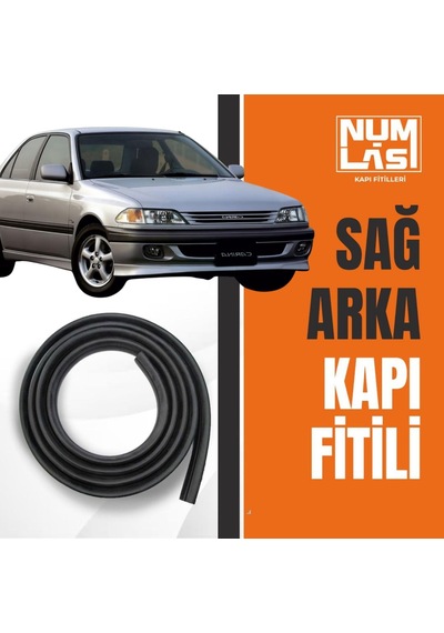 Toyota Carina 1996-1998 Sağ Arka Kapı Fitili-a Kalite-numlas-nm5591