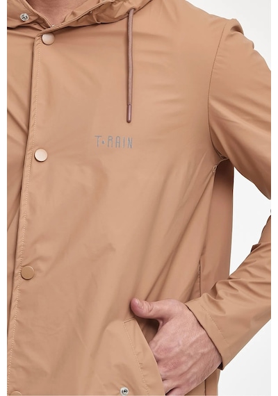 T Rain Pu Raincoat L Beden Bej Erkek Yağmurluk Çok Renkli