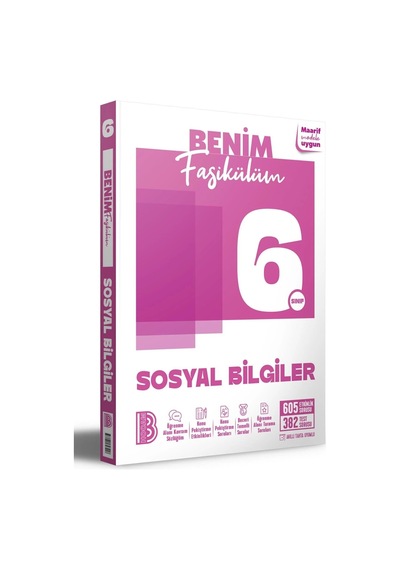 6. Sınıf Sosyal Bilgiler Benim Fasikülüm Benim Hocam Yayınları