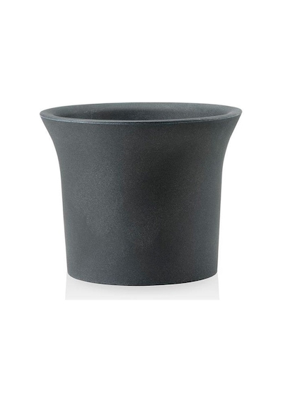Vaso Flora Classic 45 Plastik Saksı Antrasit
