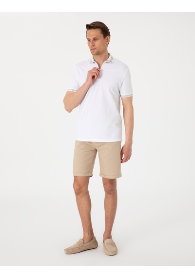 Pierre Cardin Erkek Bej Şort / Bermuda 50308148-vr011 Bej
