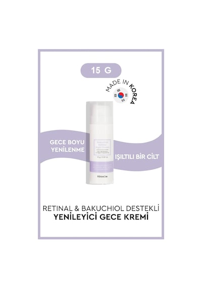 Bibimcos Bakuchiol Retinol Night Cream 15 G