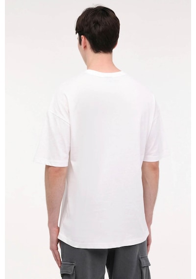 Lumberjack Erkek T-shirt Ekru 101567851 Ml Satyr 11ut1010 4fx 24ys94001321 S9403 Ekru
