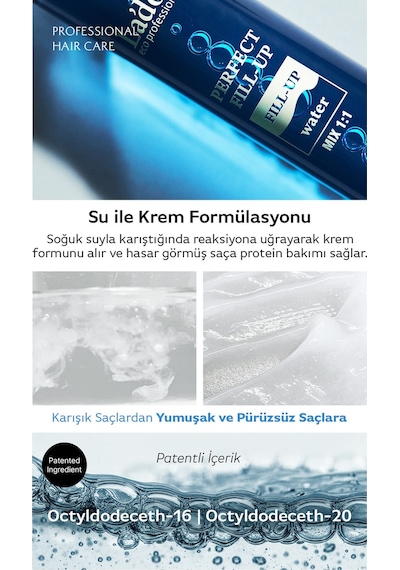 Lador Konsantre Saç Bakım Serumu Profesyonel Saç Bakımı Perfect Fill Up 13 ml