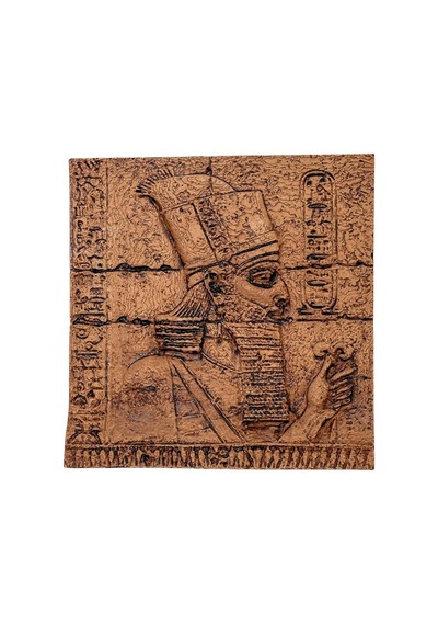 Anunnaki Plaka Rölyefi - Antik Sümer Mitolojisi - Mezopotamya Arkeolojik Replika - Tarihi Dekoratif Kabartma Taş Gri Diğer