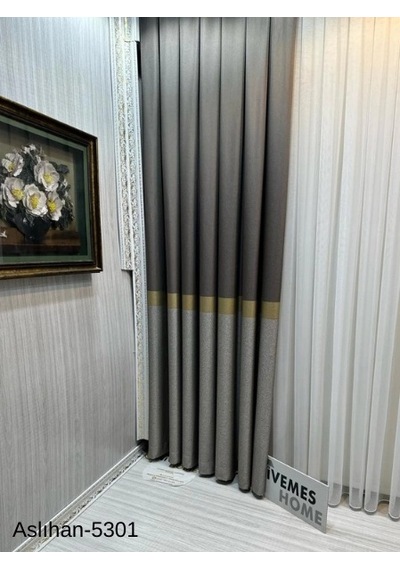 Nivemeshome Aslıhan Toprak Ft632116 V-5301 1/3 Sık Pile Fon Perde Apm