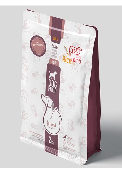 Friend Pet Gold Kuzulu Yetişkin Köpek Maması 2 KG
