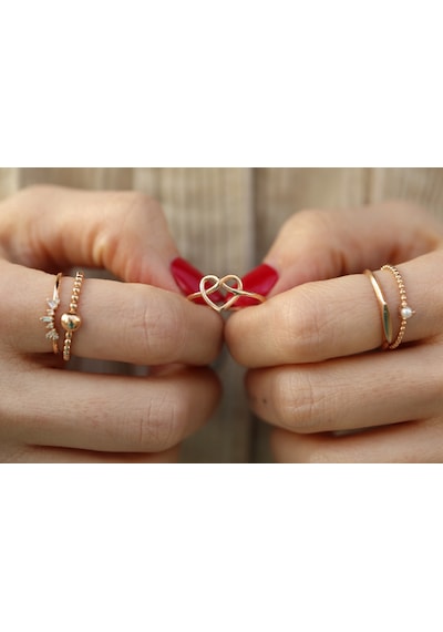 Reis Kuyumculuk T10178 Infinity Ring Altın Yüzük
