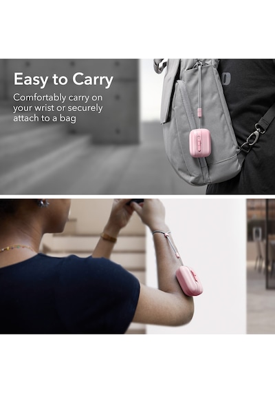 Apple AirPods Uyumlu Pro/pro 2 Halolock Magsafe Pulse Flicklock Kılıf Yeşil Yeşil