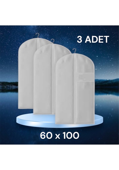 Elbise Kılıfı Egelihome 60 X 100 Kumaş 60 X 100 Beyaz Tr Diğer