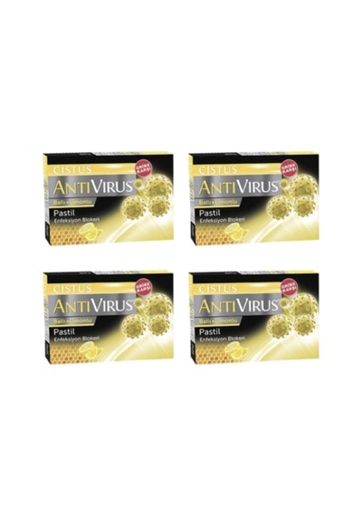 Cıstus Antivirus Pastil Ballı Limonlu 4 Adet P00423 Belirtilmemiş